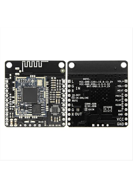 Dc 5V/12V Bluetooth Müzik Modülü Aptx/atpxhd Programlama Ses Amplifikatör Arabası Bluetooth Fonksiyonu Ekle Dıy Kart (C) (Yurt Dışından) modelleri