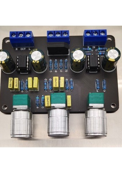 Çift NE5532 Ton Stereo Preampifikatör Kartı Ses Hifi Ampresyonu Ekolayzer Preamp Tiz Bas Tonu Kontrol Ön Amplifikatör (Yurt Dışından) fırsatları