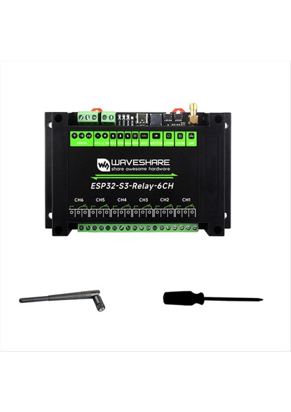 Waveshare Endüstriyel Sınıf ESP32-S3 6ch Wifi Röle Modülü WIFI/BLUETOOTH/RS485/PICO Arayüz Rölesi (Yurt Dışından) indirimleri