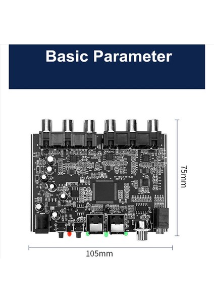 2x Dac Modülü 5 1 Kanal Ac-3 Pcm Dijital Optik Dts Rca Hıfı Stereo Ses Tiyatrosu Kod Çözücü Amplifikatör Kod Çözme Kart (Yurt Dışından) fırsatları