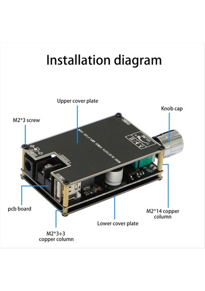 Yeni ZK-1001B Mono 100W Bluetooth 5 1 Ses Güç Amplifikatör Modülü DC7-24V Güç Amplifikatör Çip TPA3116 Tws ile (Yurt Dışından) modelleri