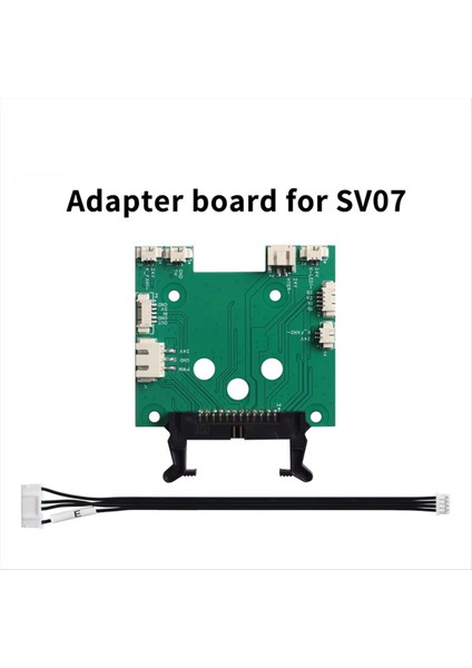 SV07 Ekstrüder Transfer Adaptör Plakası Kartı 3D Baskı Değiştirme Parçası Sovol Sovol SV07 3D Yazıcı (Yurt Dışından) fiyatları