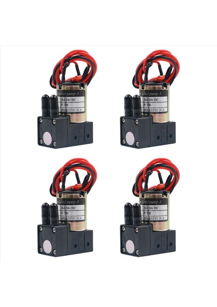 4x Basınç Motor Mürekkep Pompası Iç ve Dış Mekan Fotoğraf Makinesi Emme Pompası Sıvı Pompası 24V Diyafram Pompası (Yurt Dışından)