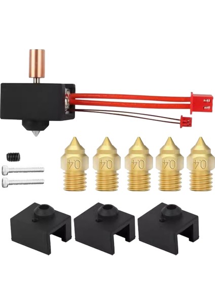 Ender3 S1/pro Baskı Başı Sıcak Uç Kiti Bakır Kaplamalı Titanyum Alaşım Bimetalik Yüksek Sıcaklık Dayanıklı Yükseltilmiş (Yurt Dışından)