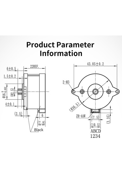 36 Step Motor 36BYG1204 Orbiter Sherpa 3D Yazıcı Voron Mini Extruder Motor Için Voron Için 6qht (Yurt Dışından) fırsatları