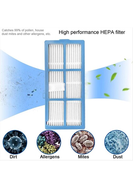 Proscenic 850T Için Ultenic D5S Pro Için Ultenik D5S Pro+Için Uoni S1 Vakum Süpürücü Ana Yan Fırça Hepa Filtresi (Yurt Dışından) fırsatları