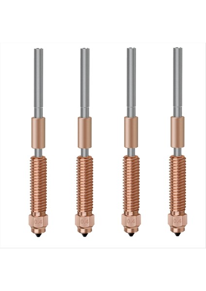 Yüksek Akışlı Baskı Yükseltilmiş Nozul K1 K1 Max K1C Ender-3 V3 3D Yazıcı Hotend 0 4mm (Yurt Dışından)