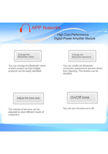 ZK-MT21 2X50W+100W 2 1 Kanal Subwoofer Dijital Güç Amplifikatör Kartı Aux Stereo Bluetooth 5 0 Bas Amp Uygulama Kontrolü (Yurt Dışından)