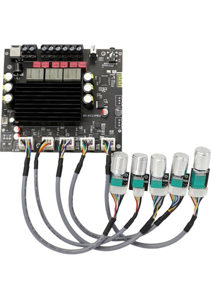XY-ST21PRO Bluetooth Dijital Amplifikatör Kart 2 1 Kanal 100WX2+200W Subwoofer Amplifikatör Kart TPA3221 3116&#39 Yı Aşıyor (Yurt Dışından)