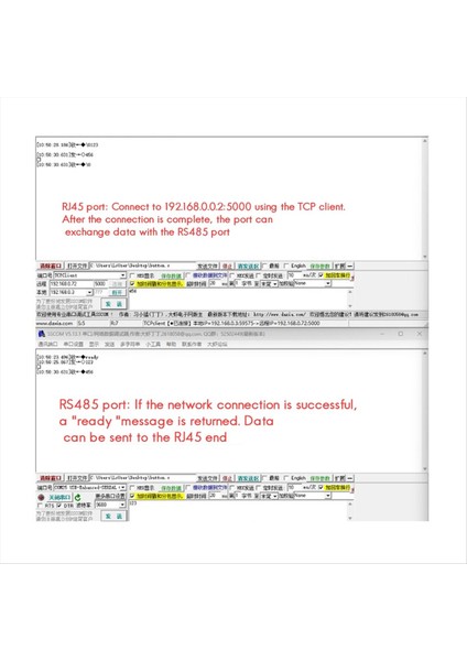 RS485 - Ethernet Modülüne RS485 Seriden Ethernet Seri Şanzıman Çok Yönlü Kullanışlı Taşınabilir Iletişim Modülü (Yurt Dışından) fırsatları