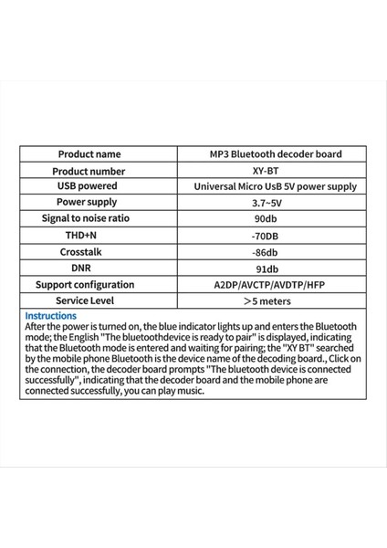 20PCS Bluetooth Ses Alıcı Kurulu Mp3 Kayıpsız Kod Çözücü Kart Kablosuz Stereo Müzik Modülü 3 7-5V Xy-Bt-Mini (Yurt Dışından) fırsatları