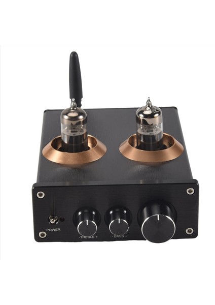 Tampon Hıfı 6j5 Bluetooth 4 2 Tüp Preamp Amplifikatör Tiz Bas Tonu Ajustment (Siyah) (Yurt Dışından) modelleri