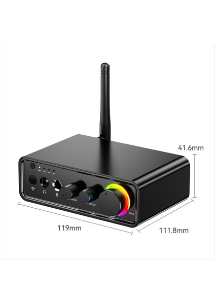 Bluetooth 5 3 Ses Alıcı Verici Ev Stereo Tv Hıfı Kablosuz Bluetooth Düşük Gecikme Ses Adaptörü (Yurt Dışından) fiyatları