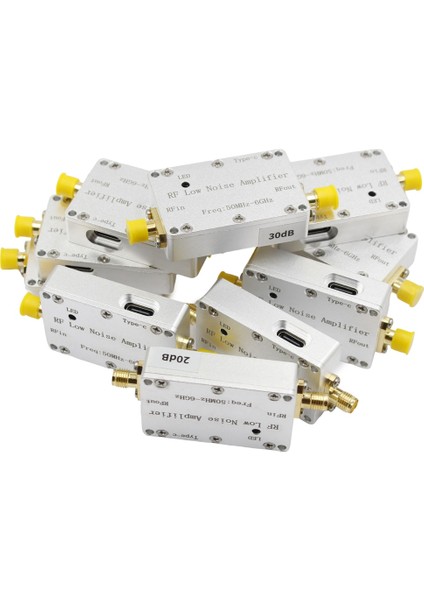 50M-6GHZ 20DB Rf Düşük Gürültü Amplifikatörü Lna Alıcı Sinyali Jambon Radyo Fm Vhf Uhf Sdr Lna Amplifikatörü (Yurt Dışından) fırsatları