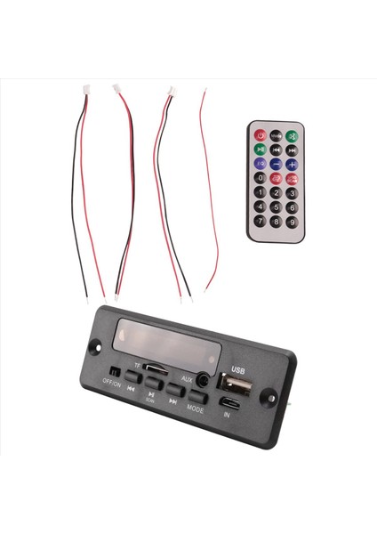 4pcs 2X25W 50W Amplifikatör Mp3 Çalar Kod Çözücü Kartı 5V-12V Bluetooth 5 0 Araba Fm Radyo Modülü Desteği Tf USB Aux (Yurt Dışından) modelleri