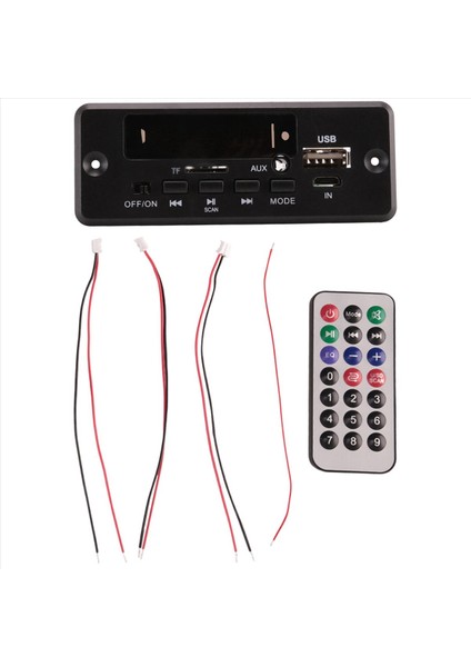 4pcs 2X25W 50W Amplifikatör Mp3 Çalar Kod Çözücü Kartı 5V-12V Bluetooth 5 0 Araba Fm Radyo Modülü Desteği Tf USB Aux (Yurt Dışından) fırsatları