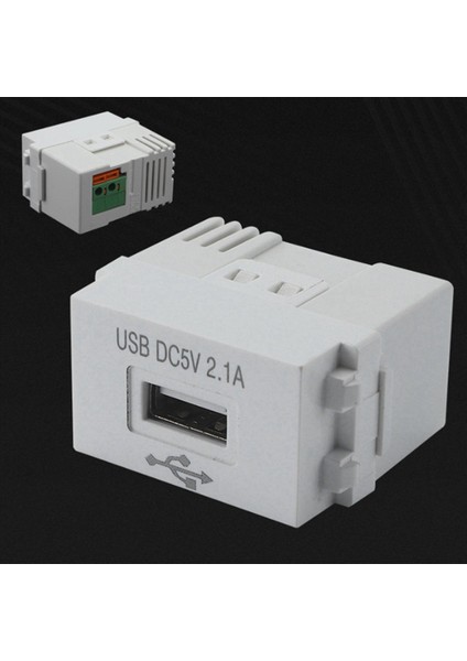 4x Telefon Şarj Paneli USB Güç Modülü 220V Soket 5V Transformatör 2 1A USB Şarj Gücü Soketi Anahtarlama Adaptörü (Yurt Dışından) fiyatları