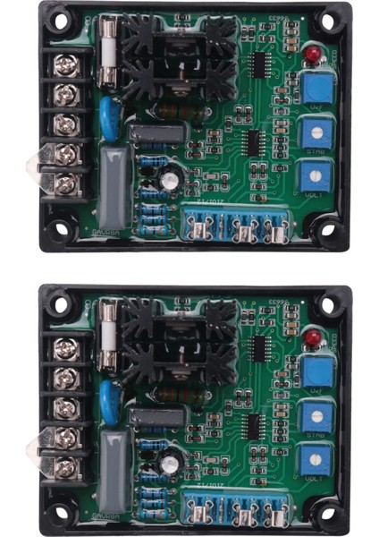 2x GAVR-8A Avr Jeneratör Otomatik Voltaj Regülatör Modülü Evrensel Avr Jeneratör Iyi Çalışıyor (Yurt Dışından)