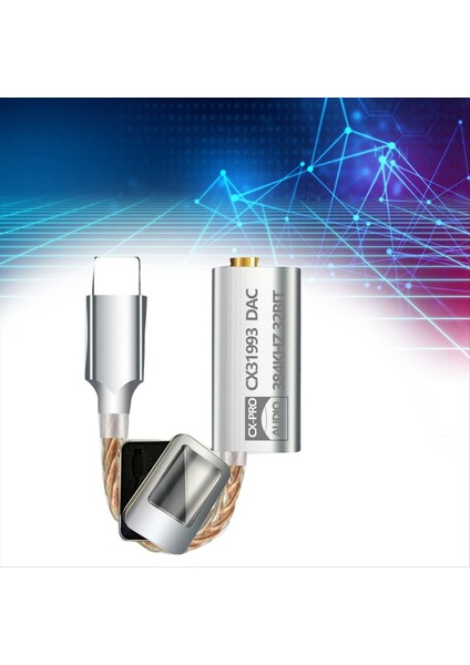 CX31993 Hıfı Dac Ios - 3 5mm Kulaklık Amplifikatör Ses Kodlayıcı Amp Cep Telefonu Adaptörü (Yurt Dışından) fırsatları