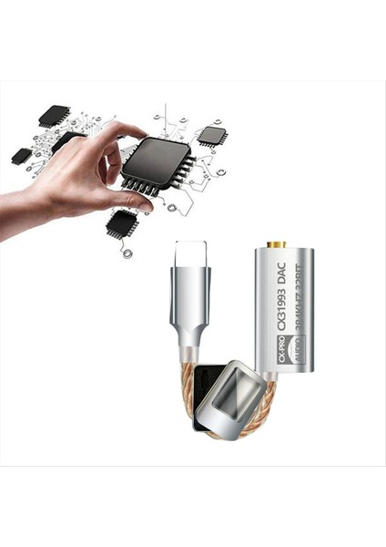 CX31993 Hıfı Dac Ios - 3 5mm Kulaklık Amplifikatör Ses Kodlayıcı Amp Cep Telefonu Adaptörü (Yurt Dışından) indirimleri