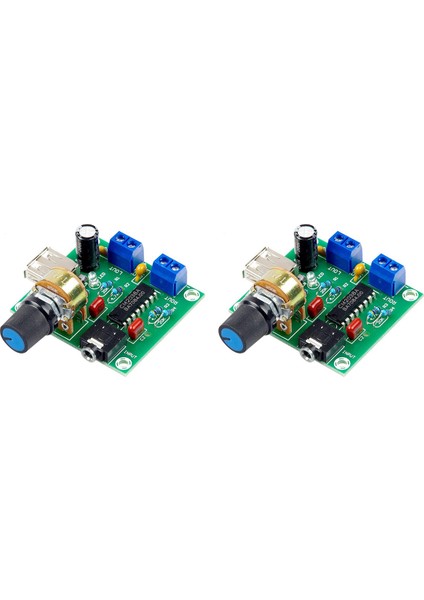 2x Mini Güç Amplifikatör Kart 5W+5W Hıfı Iki Kanallı Pm CM2038 5V USB Besleme Gücü Ses Amplifikatörü (Yurt Dışından)
