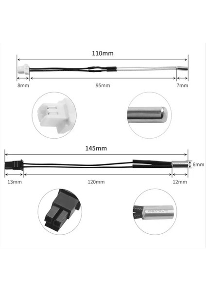 Prusa I3 Mk4 Ekstrüder Bakır Kaplama Isıtma Bloğu+Isıtma Çubuğu+Termal Tel 3D Yazıcı Aksesuarları (Yurt Dışından) modelleri