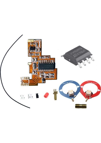 SI4732 Fpc Modifikasyon Modülü+2xdonut Anten+2m Quansheng K5 K6 Hf Kısa Dalga Resepsiyonu/çift Anten Çözümü (Yurt Dışından)