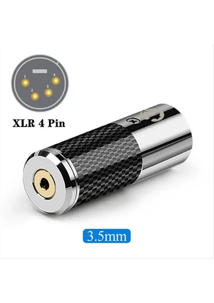 Dac Kod Çözücü 4 Pin Xlr Konektörü 3 5 2 5 4 4 mm Jak Fişi Ses Adaptörü Erkek Dişi Dönüştürücü Karbon Fiber Kabuk 3 5 mm (Yurt Dışından) indirimleri