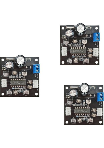 3x TA7668 Teyp Sürücü Önsözü Amplifikatör Bant Güverte Tahtası Manyetik Kafa Preamp Ses Kayıt Noktası Masaüstü Radyo Dıy (Yurt Dışından)