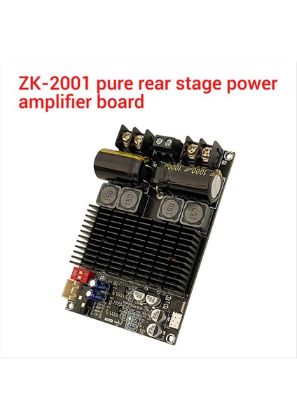 ZK-2001 TPA3221 100WX2 Çift Kanallı Saf Arka Sahne Dijital Amplifikatör Kart 200W Amp Köprü Kridged Mono Subwoofer Hoparlör (Yurt Dışından) fırsatları