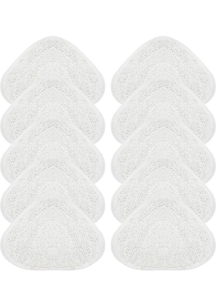 Vileda Ocedar Elektrikli Süpürge Için 10 Adet Buharlı Paspas Pedi Yıkanabilir Yeniden Kullanılabilir Üçgen Paspas Pedi Bezi Zemin Temizleme Aracı (Yurt Dışından)