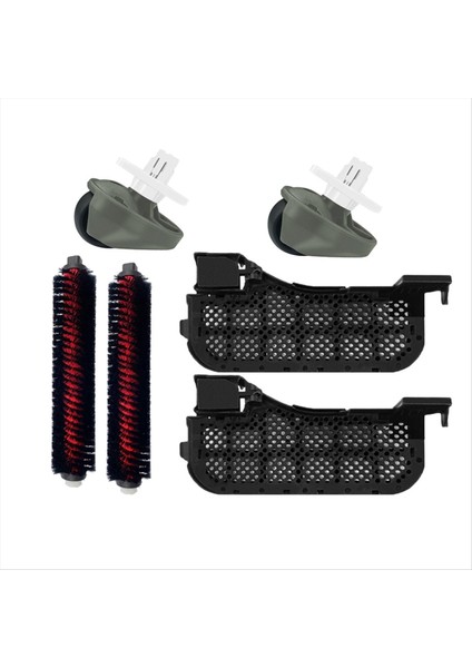 Roborock S8 Pro Ultra Temizleme Tank Filtresi Yüksek Hızlı Bakım Temizleme Fırçası Aksesuarları Ön Tekerlek Caster (Yurt Dışından)