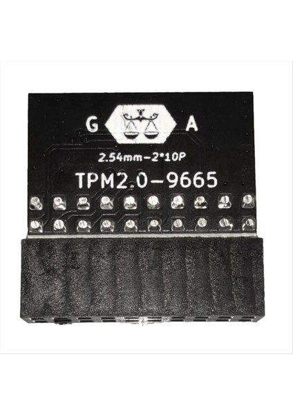 Lpc 20PIN Şifreleme Güvenlik Modülü Uzaktan Kumanda Tpm2 0 Lpc 20 Pın Asus Msı Asrock Kartı (Yurt Dışından) fiyatları