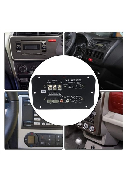 2x Araç Subwoofer Amplifikatör Kartı 500W Subwoofer Yüksek Güçlü Hifi Bas Amplifikatör Kartı Dc 12V (Yurt Dışından) indirimleri