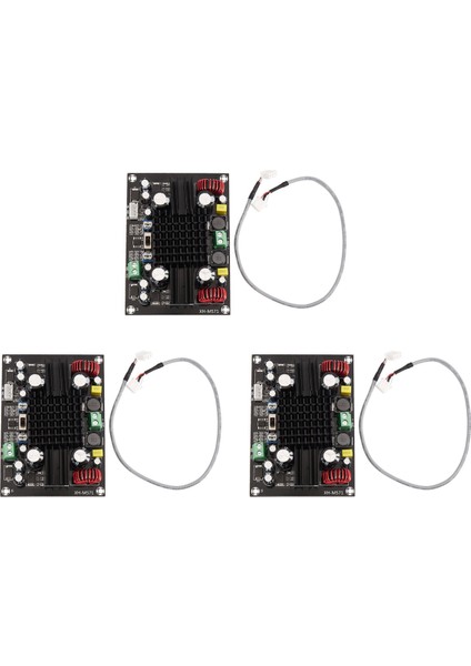 3x XH-M571 Yüksek Güçlü Subwoofer Ses Dijital Amplifikatör Kart Tramvay Kılıfı Boost Amplifikatörler Mono 150W (Yurt Dışından)