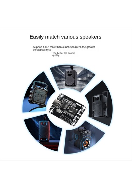 PAM8403 Dijital Bluetooth Amplifikatör Kartı DC5V Mini Kılıf Tip-C Powered 5W USB Amplifikatör Kartı Modülü (Yurt Dışından) fırsatları