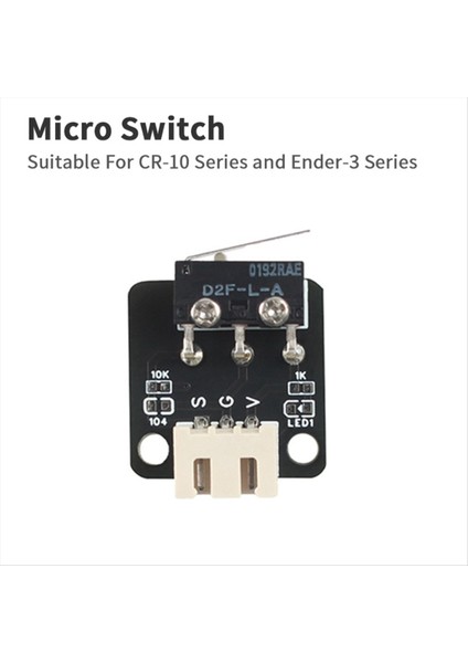 Limit Anahtar Sonu Durdurma Sensörü Mini Anahtarı CR-10/10S/S4/S5 Serisi Ender-3/pro/v2/serisi 3D Yazıcı Aksesuarları 5 Pcs (Yurt Dışından) fiyatları