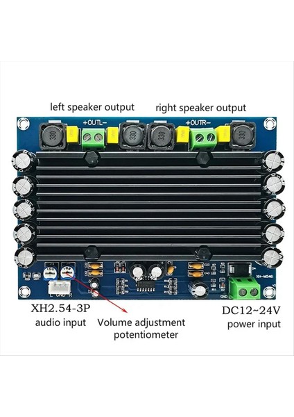 XH-M546 150WX2 TPA3116D2 Güç Amplifikatör Kartı Hıfı Stereo Dijital Ses Amplifikatör Hoparlörü Amplifikador Ev Ses Amp (Yurt Dışından) fiyatları