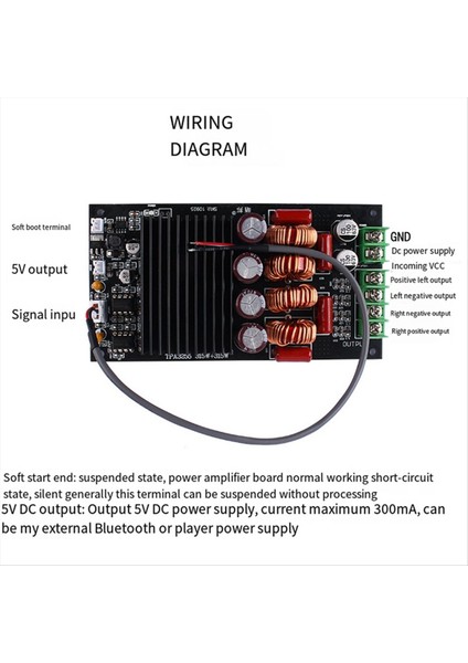 TPA3255 2X300W Stereo Hıfı Dijital Güç Amplifikatör Kart 600W Sınıf D Ses Ses Amperi Otomobil Hoparlör Subwoofer Ana Sayfa (Yurt Dışından) fırsatları