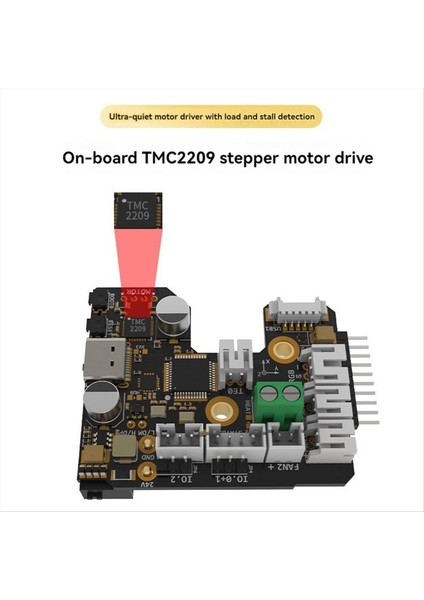 Sb Combo V2 Stealthburner Can &amp USB Araç Kurulu TMC2209 Voron Sb Hotend Için Yardımcı Kurulu ile (Yurt Dışından)