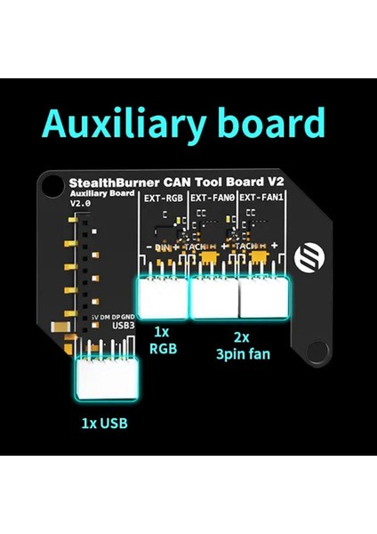 Sb Combo V2 Stealthburner Can &amp USB Araç Kurulu TMC2209 Voron Sb Hotend Için Yardımcı Kurulu ile (Yurt Dışından) indirimleri