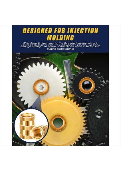 1000PCS Dişli Ekler Pirinç Parçalar Plastik Parçalar Için Plastik Parçalar Için Isı Seti Ek Aracı 3D Baskı Enjeksiyon Kalıplama Pres (Yurt Dışından) fırsatları