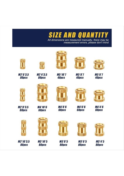 1000PCS Dişli Ekler Pirinç Parçalar Plastik Parçalar Için Plastik Parçalar Için Isı Seti Ek Aracı 3D Baskı Enjeksiyon Kalıplama Pres (Yurt Dışından) indirimleri