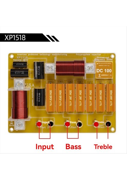 Ses Bölücü Sahne Hoparlörü Iki Yönlü Frekanslı Tek 15/18 Inç Yüksek Güçlü Ktv Yüksek ve Düşük Bass Hoparlör (Yurt Dışından) indirimleri