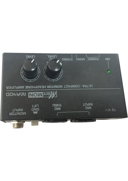 2x Yeni MA400 Kulaklık Önsözü Mikrofon Preampikatör Ses 6 35MM ve 3 5mm Kulaklık Çıkışları Mikser Ab Fişi (Yurt Dışından) fırsatları