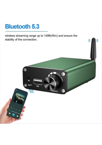 Bluetooth Ses Amplifikatörü TPA3116 Stereo 2 0 Kanal D Sınıfı Ev Sineması Amplifikatörü 200W Power Dijital Ses Amplifikatörü (Yurt Dışından) modelleri