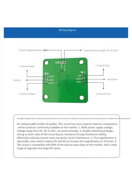 2x NE5532 Op-Amp Ön Amplifikatör Tonu Kartı Çift Kanallı Preamp Kartı 4558 Hıfı Amplifikatör Preampikatörü ile Uyumlu (Yurt Dışından) indirimleri
