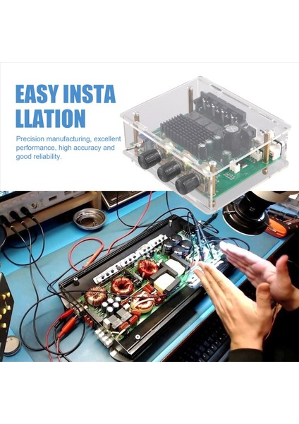 TPA3116D2 Audio Amplifikatör Kartı Dijital Stereo Amplifikatör Ses Kart 2-Kanallı 80WX2 Kabuklu (Yurt Dışından) indirimleri