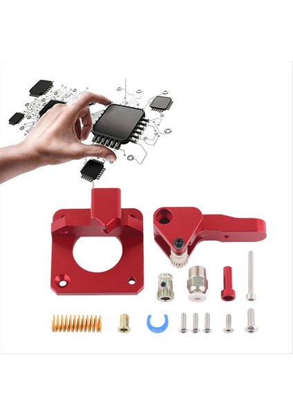 CR-10S Pro Ender-3 3D Yazıcı Ekstrüder Için Dual Dişli Ekstrüder&#39 I Yükselt (Yurt Dışından) fırsatları