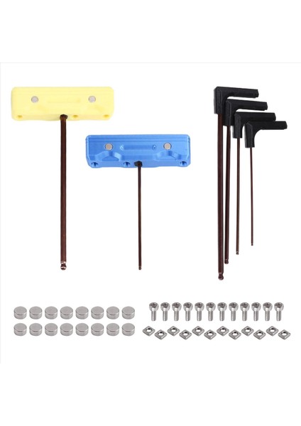 S2 T-Şekilli T-Şekilli Bilyalı Kafa Evrensel Onarım Aracı ile S2 Hex Tornavida Takım Kiti 3D Yazıcı Için Hex Tornavida (Yurt Dışından) indirimleri